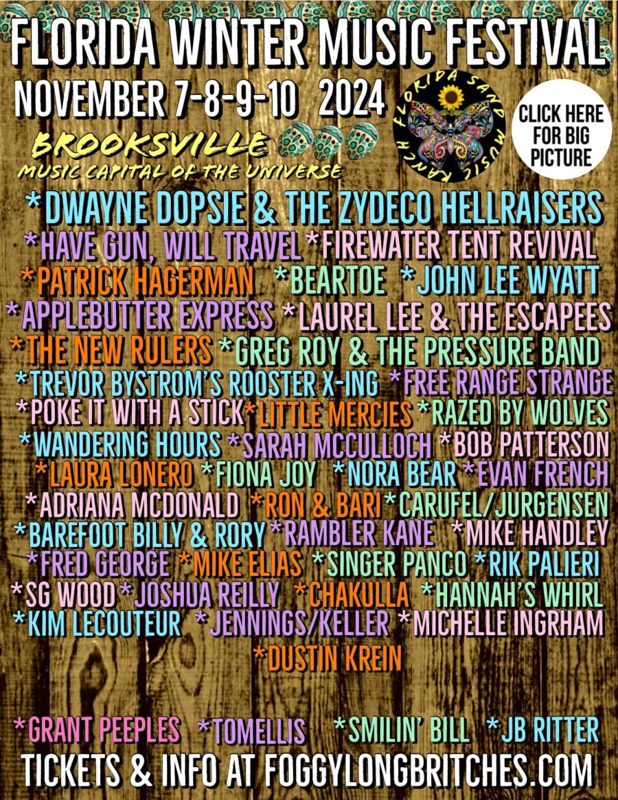 Florida Winter Music Festival – Florida Sand Music Ranch