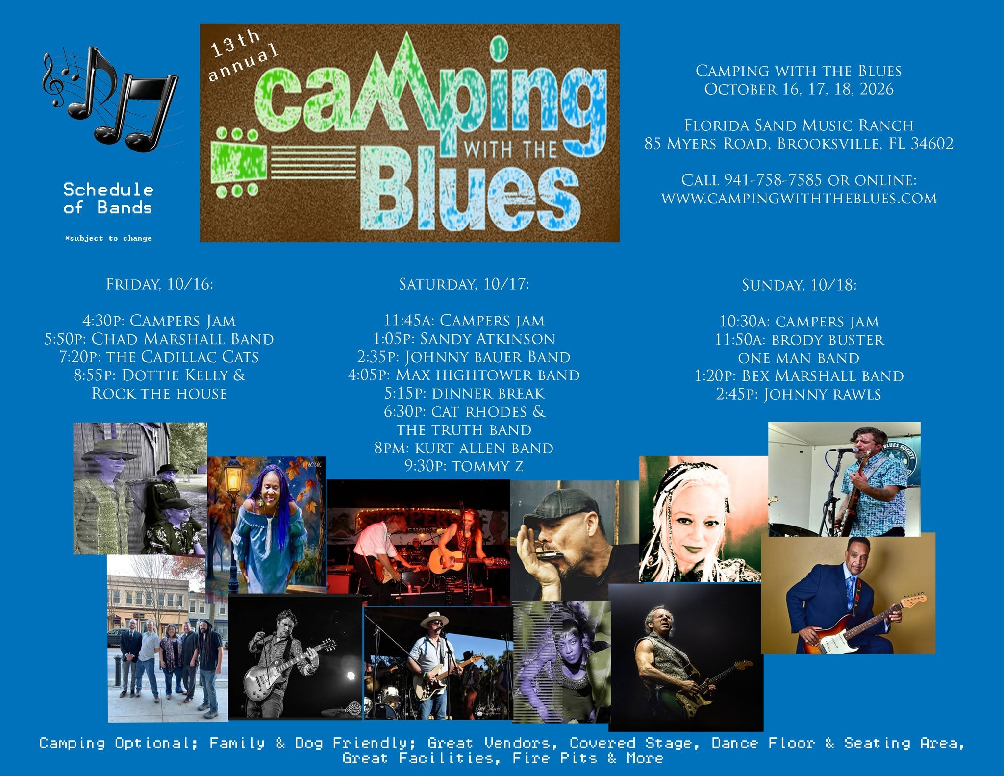 Camping with the Blues